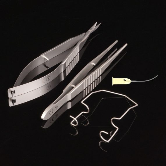 Surgitrac sub tenon set with Sterimedix 19G cannula